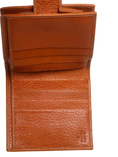 Pre-owned Gucci Gg Monogram Leather Wallet