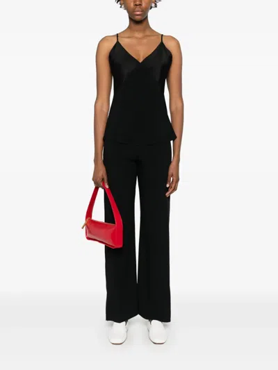 Forte Forte Basic Trousers In Black