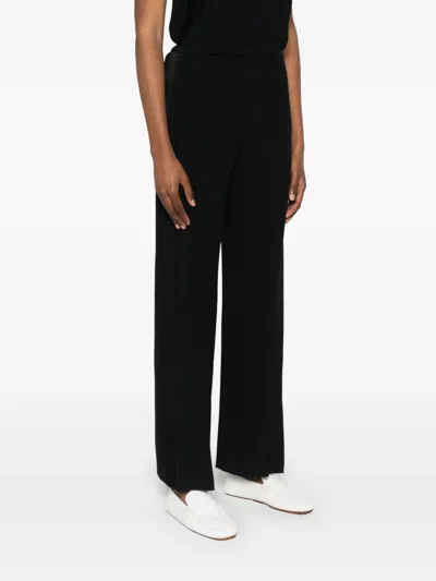 Forte Forte Basic Trousers In Black