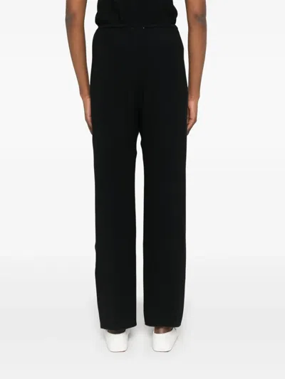 Forte Forte Basic Trousers In Black