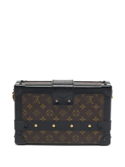 Pre-owned Louis Vuitton 2024 Monogram Canvas Trunk Bag In Brown