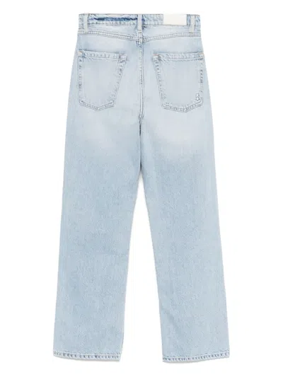 Icon Denim Straight-leg Jeans In Blue