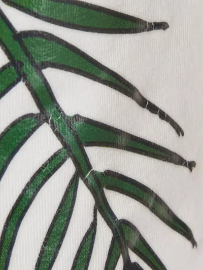 Pre-owned Moschino Floral-print T-shirt