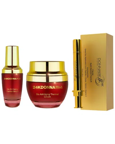 Donna Bella 24k Caviar Split Second Instant Face Lift + Bio Anti-aging Thermal Serum + Thermal Cream