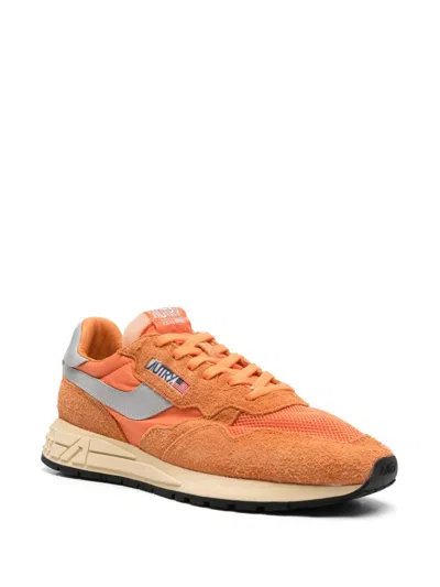 Autry Reelwind Low Sneakers In Orange