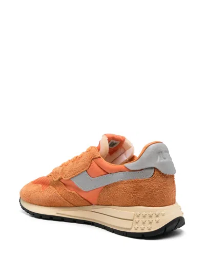 Autry Reelwind Low Sneakers In Orange