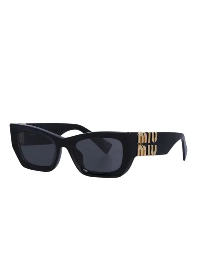 Miu Miu Cat-eye Sunglasses In Black