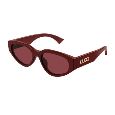 Gucci Gg1845sa Linea Name Of Brand Sunglasses In Burgundy