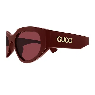 Gucci Gg1845sa Linea Name Of Brand Sunglasses In Burgundy