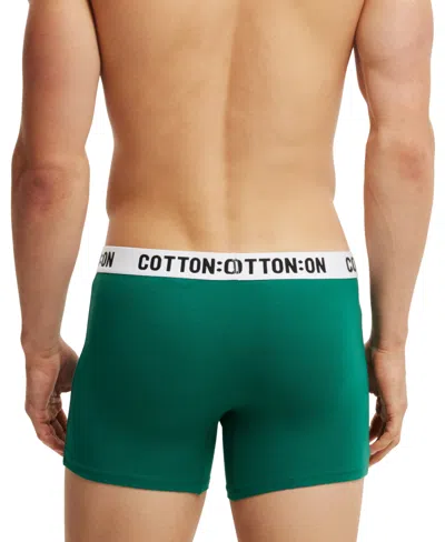 Cotton On Men's Regular Fit Trunks In Green