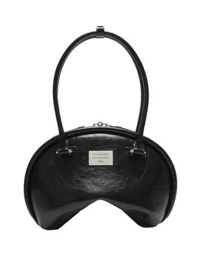 Acne Studios Black Bowlina Shoulder Bag