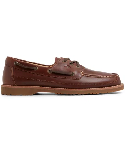 Sperry Authentic Original 3 Eye Mini Lug Boat Shoe In Brown