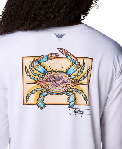 Columbia Women's Tidal Light Pfg X Bentley Long Sleeve Top In White