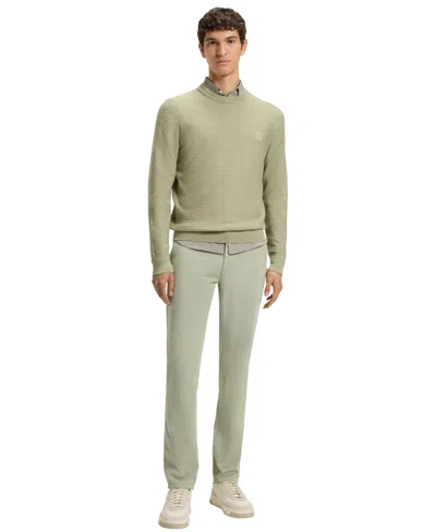Hugo Boss Boss By  Men's Stretch-cotton Satin Slim-fit Chinos