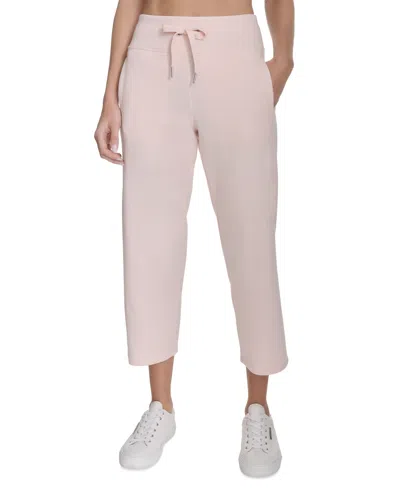 Calvin Klein Women's Cropped Drawstring-waist Pants