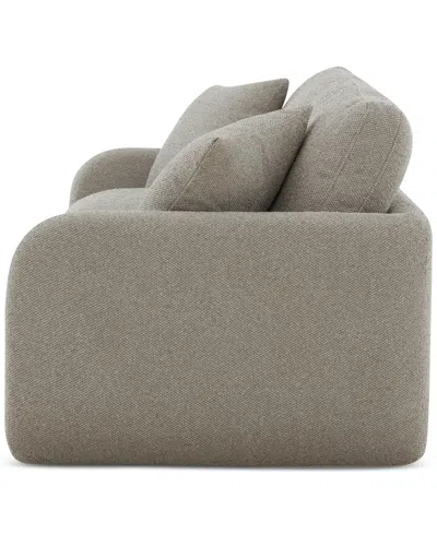 Macy's Daryll 2-pc. Fabric Sofa, Exclusively At  In Gray