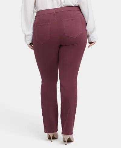 Nydj Plus Size Marilyn Straight Pull On Jeans