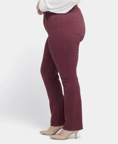 Nydj Plus Size Marilyn Straight Pull On Jeans