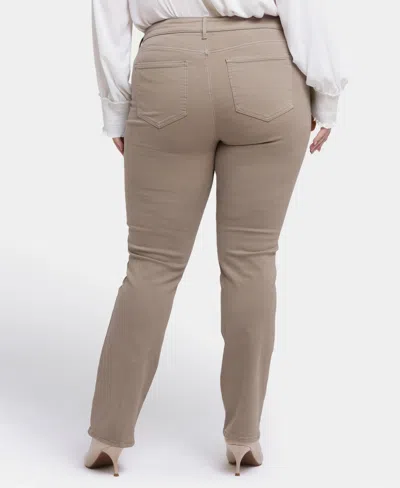 Nydj Plus Size Marilyn Straight Pull On Jeans