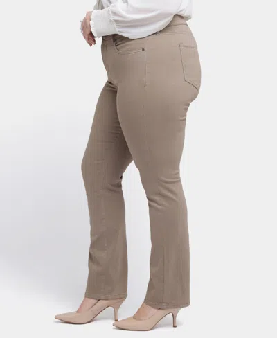 Nydj Plus Size Marilyn Straight Pull On Jeans
