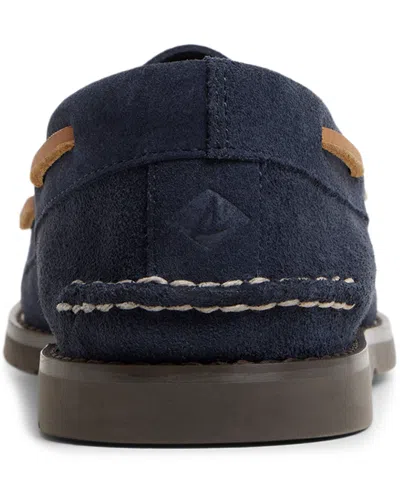 Sperry Men's Authentic Original 2-eye Ripple Boat Shoe In Blue