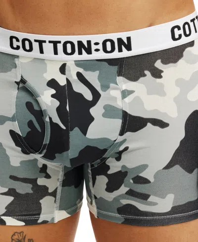 Cotton On Men's Regular Fit Trunks In Gray
