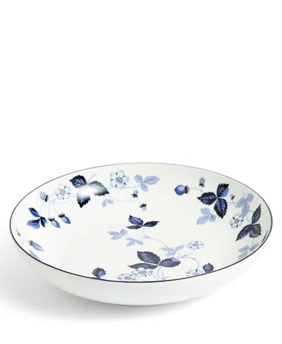 Wedgwood Wild Strawberry Pasta Bowl In Blue