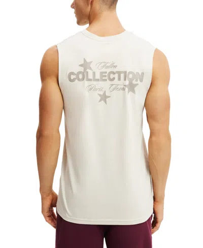 Cotton On Graphic Muscle In White