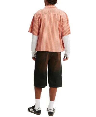 Cotton On Super Baggy Jort In Brown