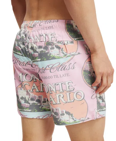 Cotton On Stretch Swim Short In Pink