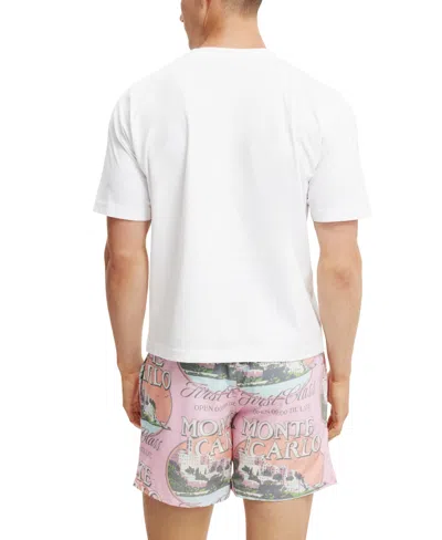 Cotton On Stretch Swim Short In Pink