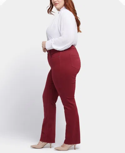 Nydj Plus Size Marilyn Straight Pull On Jeans