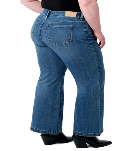 Seven7 Plus Size Bella Wide Leg Jeans