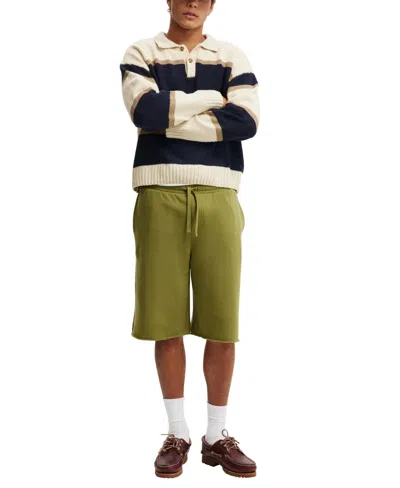 Cotton On Super Baggy Fleece Short In Multi