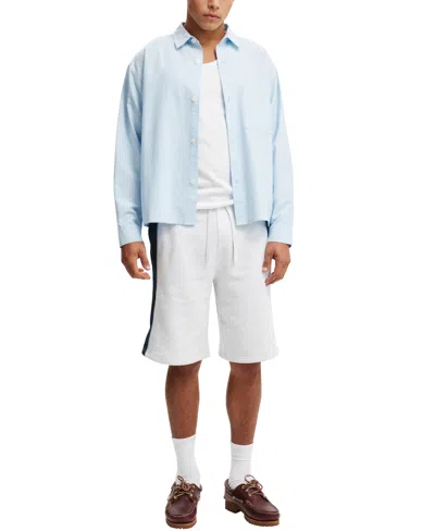 Cotton On Super Baggy Fleece Short In Neutral
