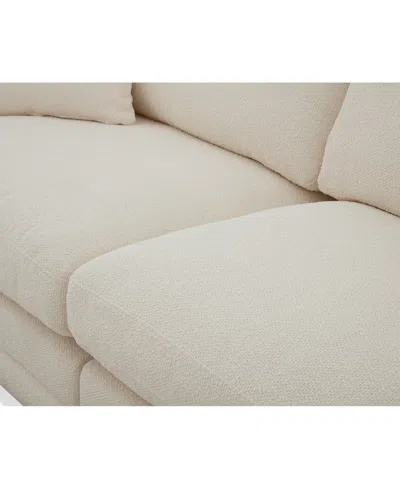 Macy's Daryll 2-pc. Fabric Sofa, Exclusively At  In White