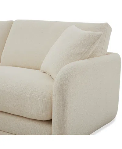 Macy's Daryll 2-pc. Fabric Sofa, Exclusively At  In White