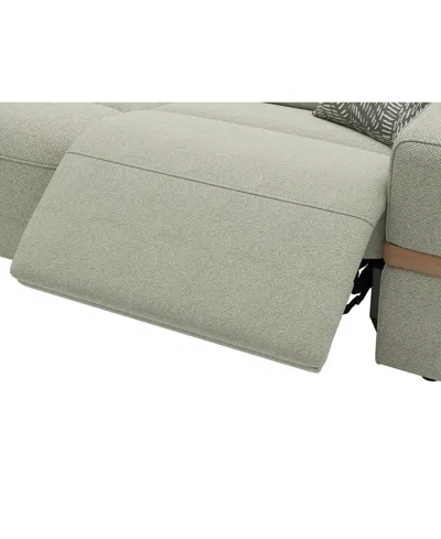 Macy's Nierling Fabric Power Motion Sofa With Power Headrest, Exclusively At  In White