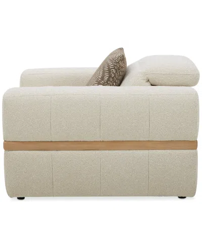 Macy's Nierling Fabric Power Motion Recliner With Power Headrest, Exclusively At  In White