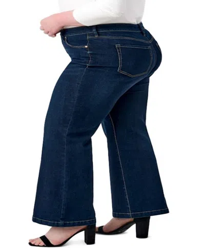 Seven7 Plus Size Bella Wide Leg Jeans