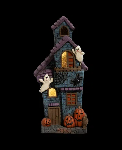 Northlight 22.75" Led Lighted Haunted House With Ghosts Halloween Decoration