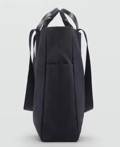 Mango Men's Pockets Cotton Tote Bag