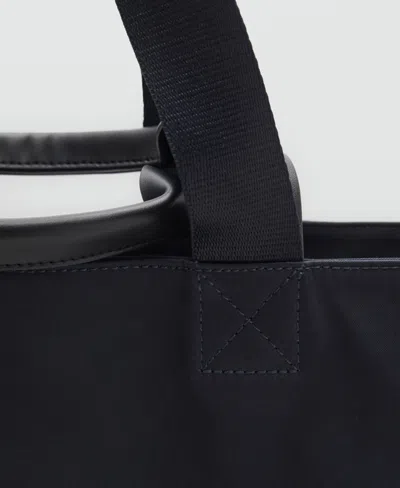 Mango Men's Pockets Cotton Tote Bag