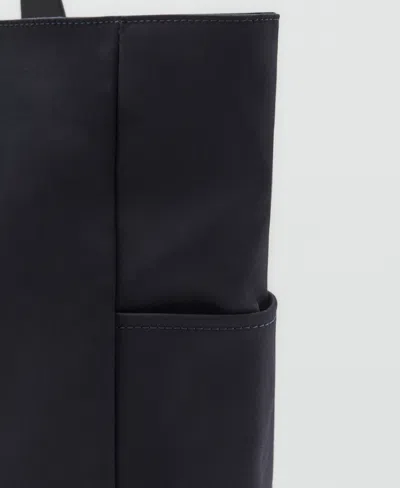 Mango Men's Pockets Cotton Tote Bag