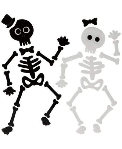 Northlight Double Sided Halloween Gel Window Clings, Set Of 4 In Multi