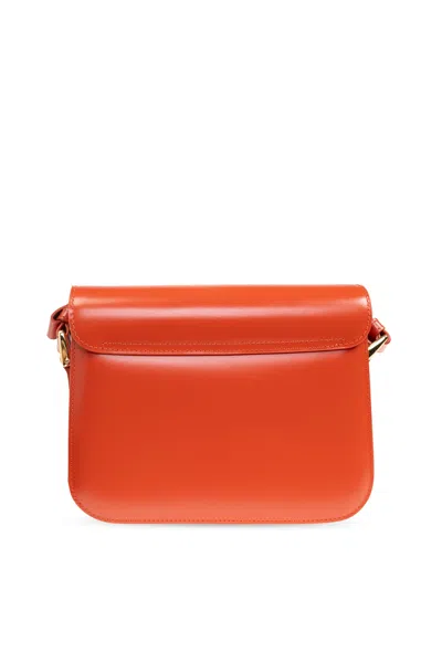 Apc A.p.c. Grace Logo Printed Small Shoulder Bag