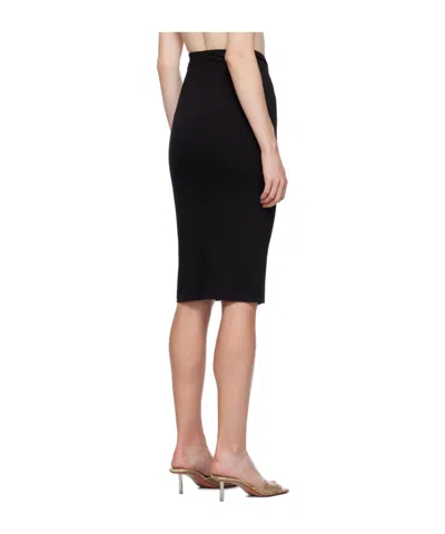 Jade Cropper Hook-eye Skirt In Black