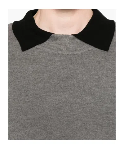 The Frankie Shop Sweatshirt Mit Rundhalsausschnitt In Gray