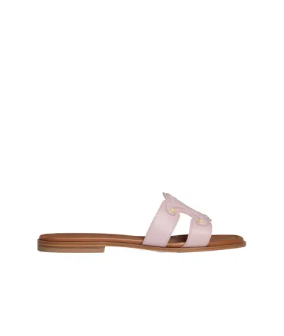 Celine Marina Mule In Calfskin
