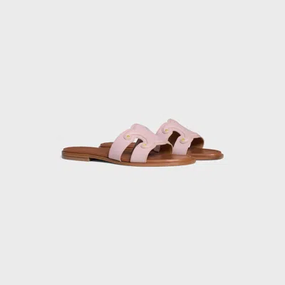 Celine Marina Mule In Calfskin